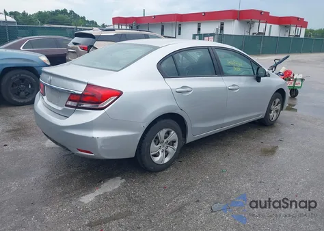 2014 Honda Civic Lx from USA, damaged, VIN 19XFB2F51EE201438